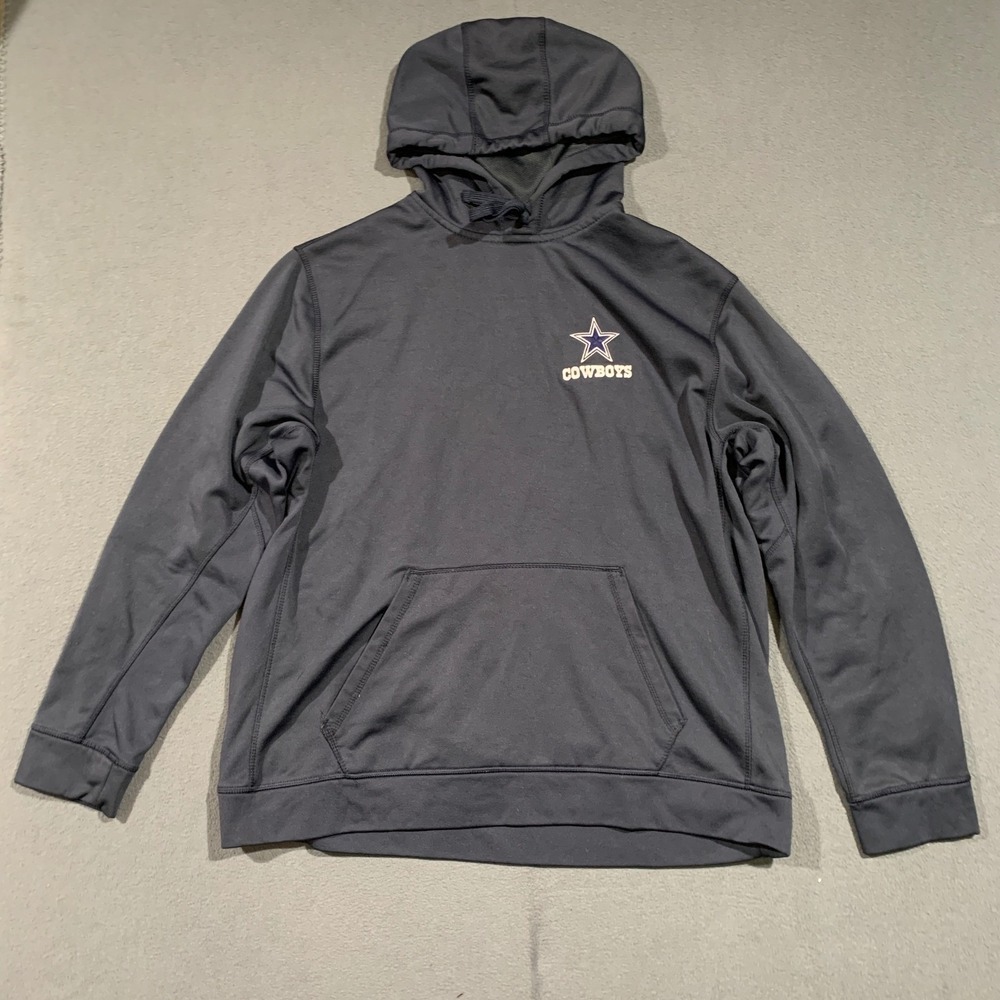 Dallas Cowboys NFL Pullover Hoodie Athleisure Activewear Men's Size XL Navy Blue